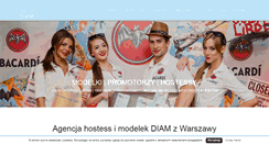 Desktop Screenshot of diam.pl